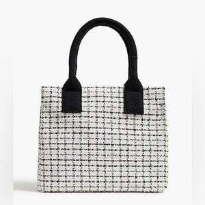 J. Crew Factory Tweed Mini Tote